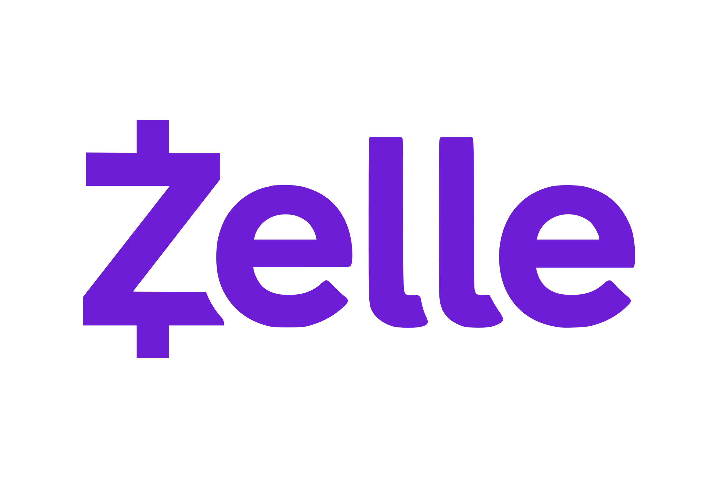 The logo of Zelle, featuring the word 'zelle' in purple lowercase letters with a dollar sign shaped Z.