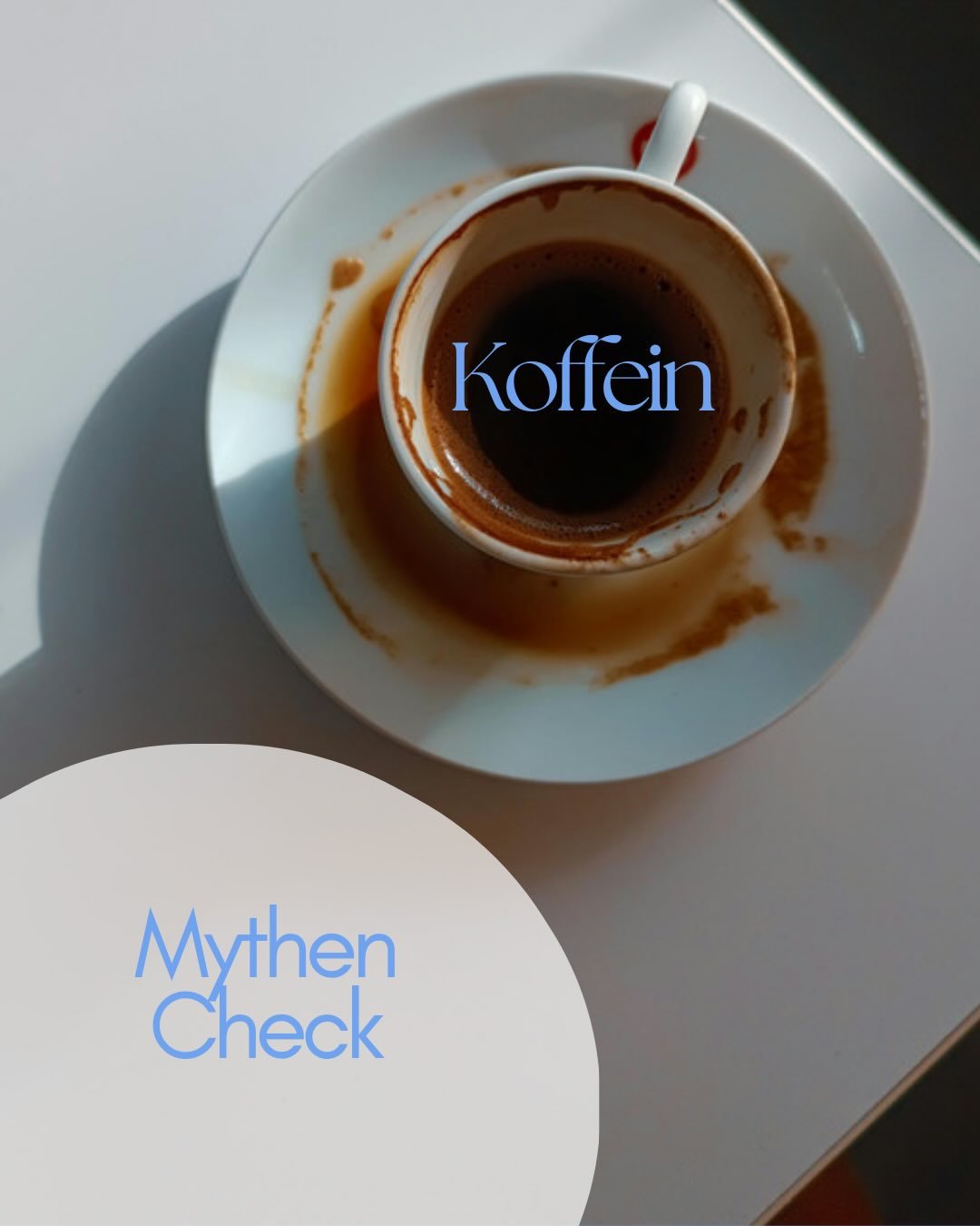 Koffein-Mythen - was stimmt wirklich? ☕️

#mythen #kaffeeliebe #koffein #ern&auml;hrungsberatung #evidenzbasiert