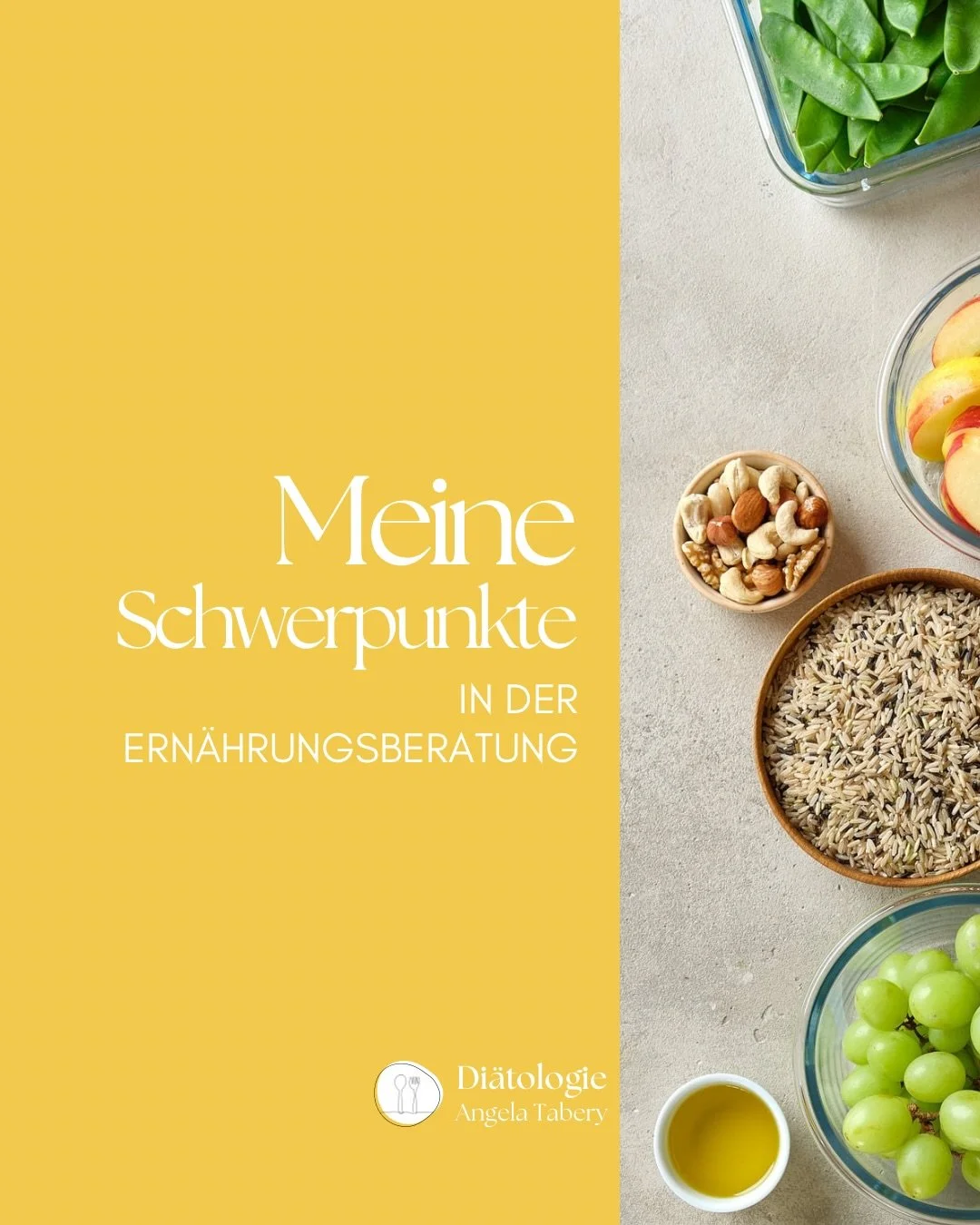 👉🏼 Meine Schwerpunkte ✨

Ern&auml;hrung soll zu dir, deinem Alltag und deinen Zielen passen &ndash; alltagstauglich &amp; individuell.

Du bist dir unsicher oder dein Thema ist nicht dabei? Schreib mir gerne eine Mail oder ruf mich an 👋🏼 Wir scha