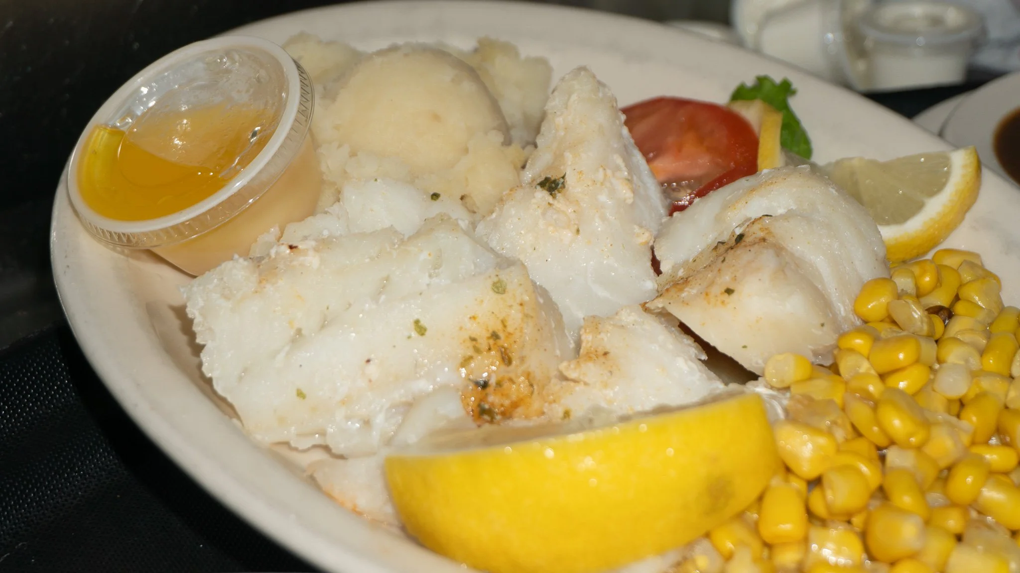 Steamed Cod