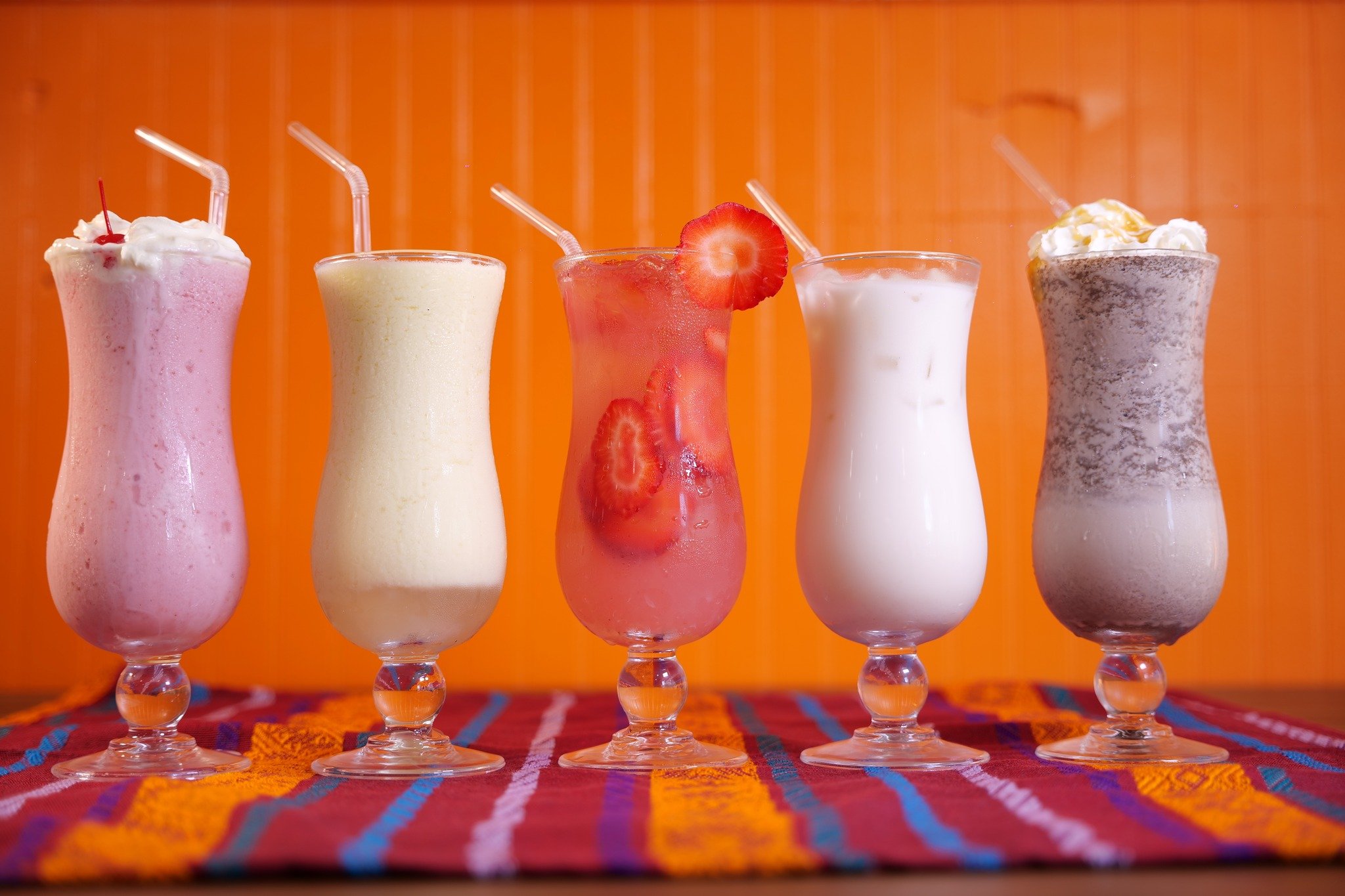 Chickenlandia USA photo of 5 Beverages lined up side by side