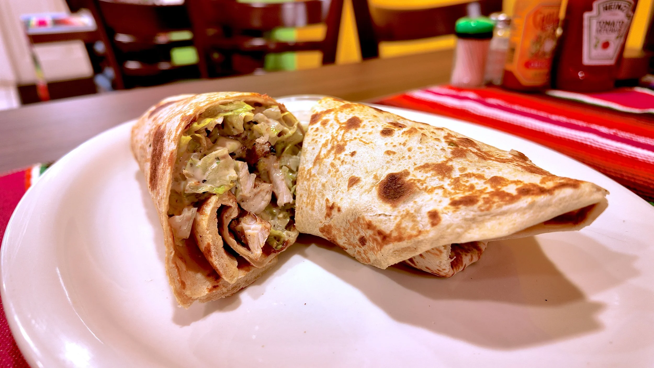 Chickenlandia grilled chicken caesar wrap photo