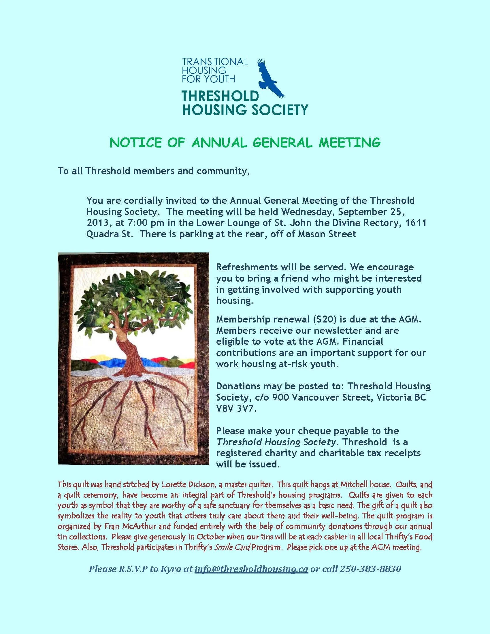 Annual General Meeting September 25, 2013