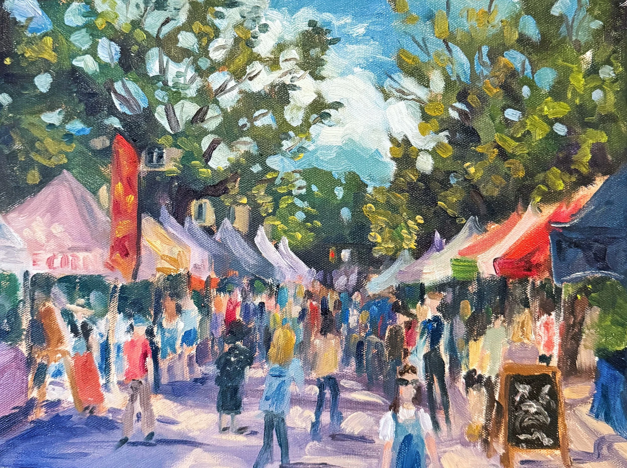 oil on canvas 12x16