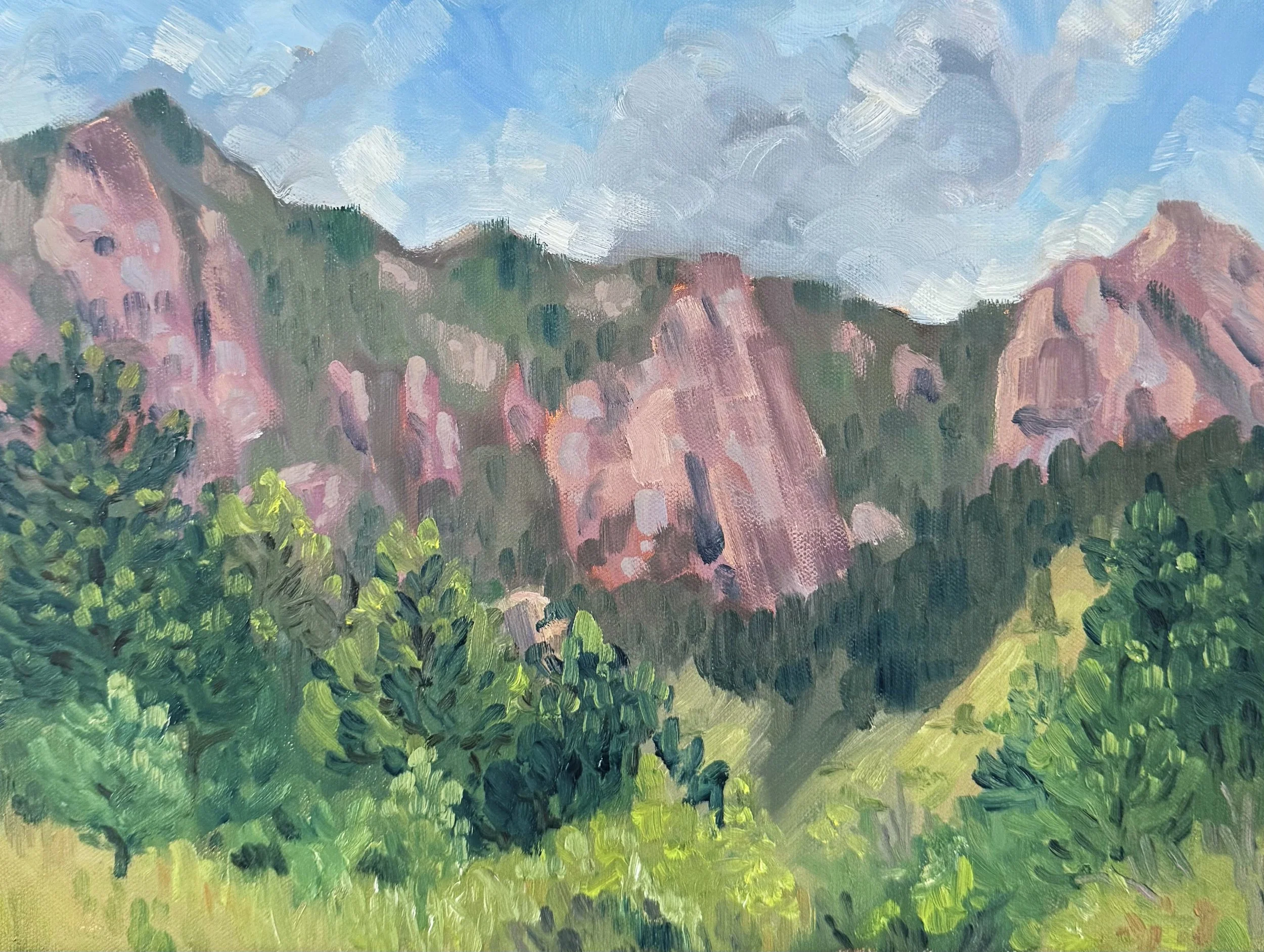 oil on canvas 12x16