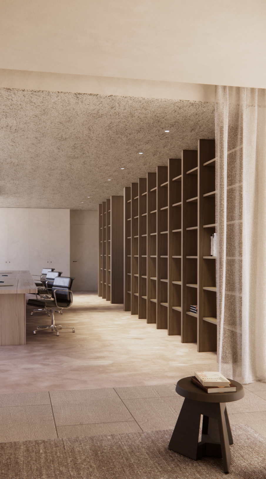 Bureau Destadsbader interior architecture high-end office design, landscape office, wood