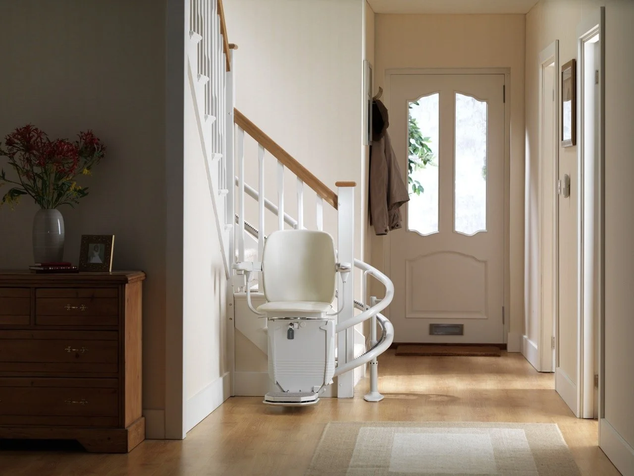 Stannah Sienna Curved Stairlift