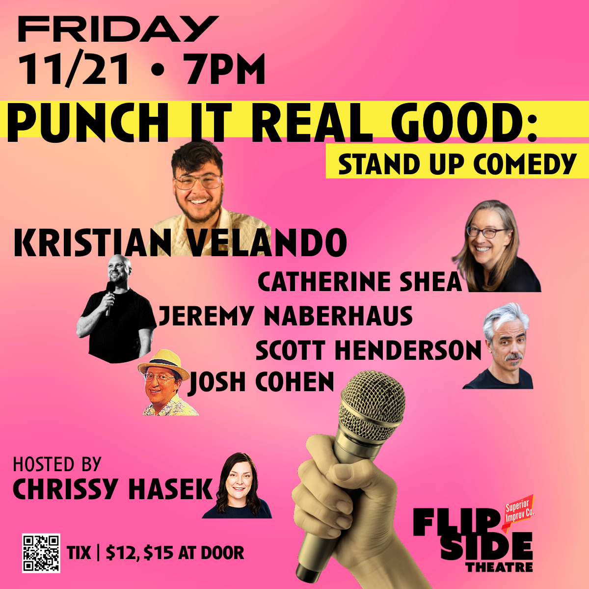 11/21 Punch It Real Good: Stand Up Comedy