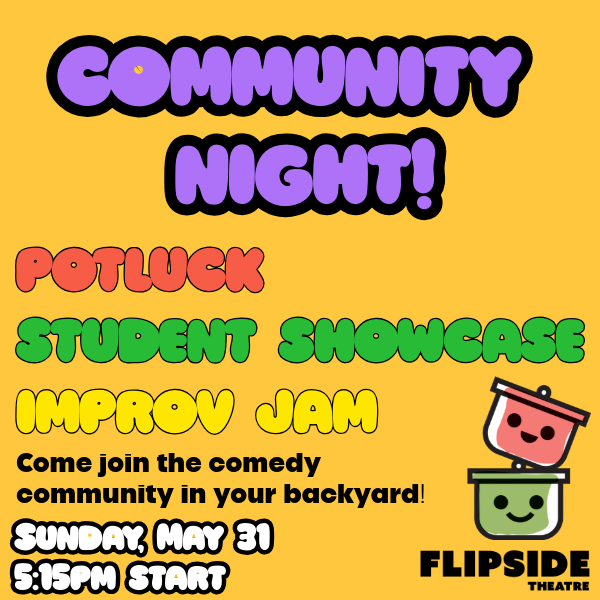 Community night poster