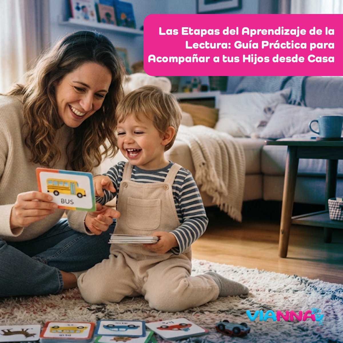 Las Etapas del Aprendizaje de la Lectura: Guía Práctica para Acompañar a tus Hijos desde Casa