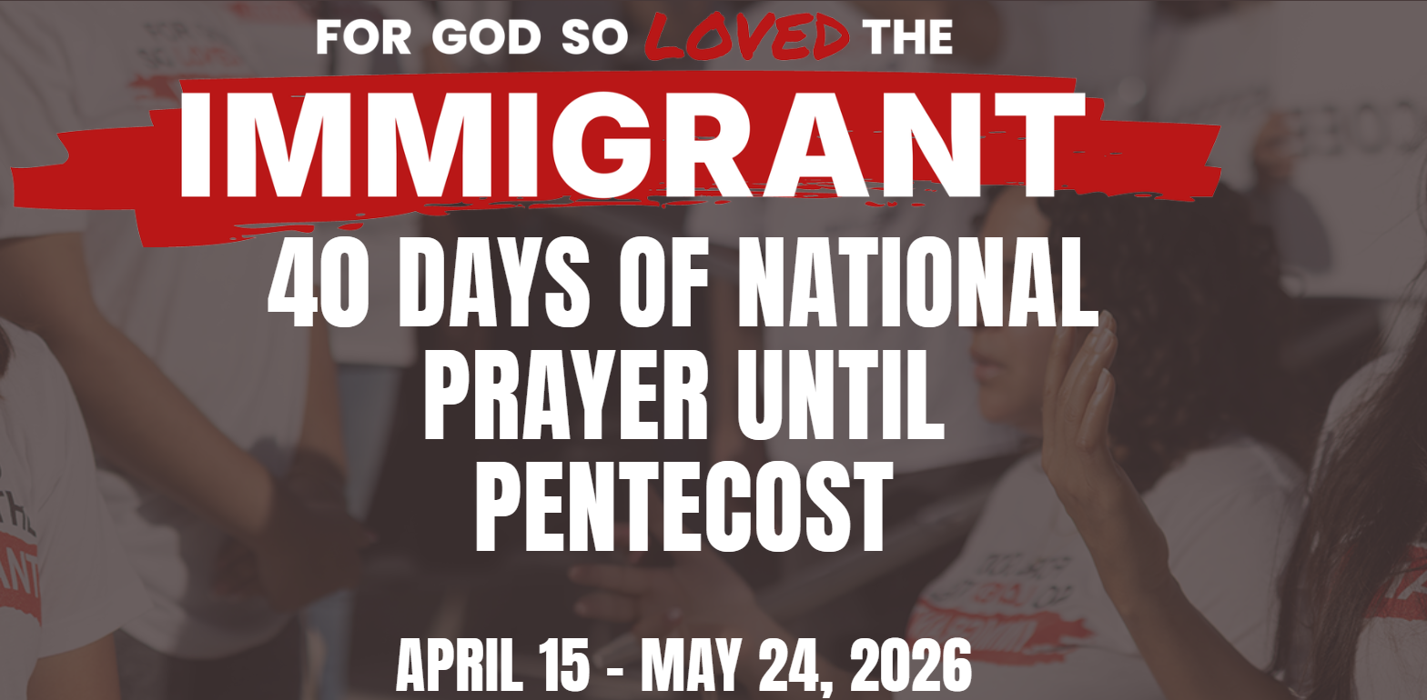 For God So Loved: 40 Days of National Prayer Until Pentecost
