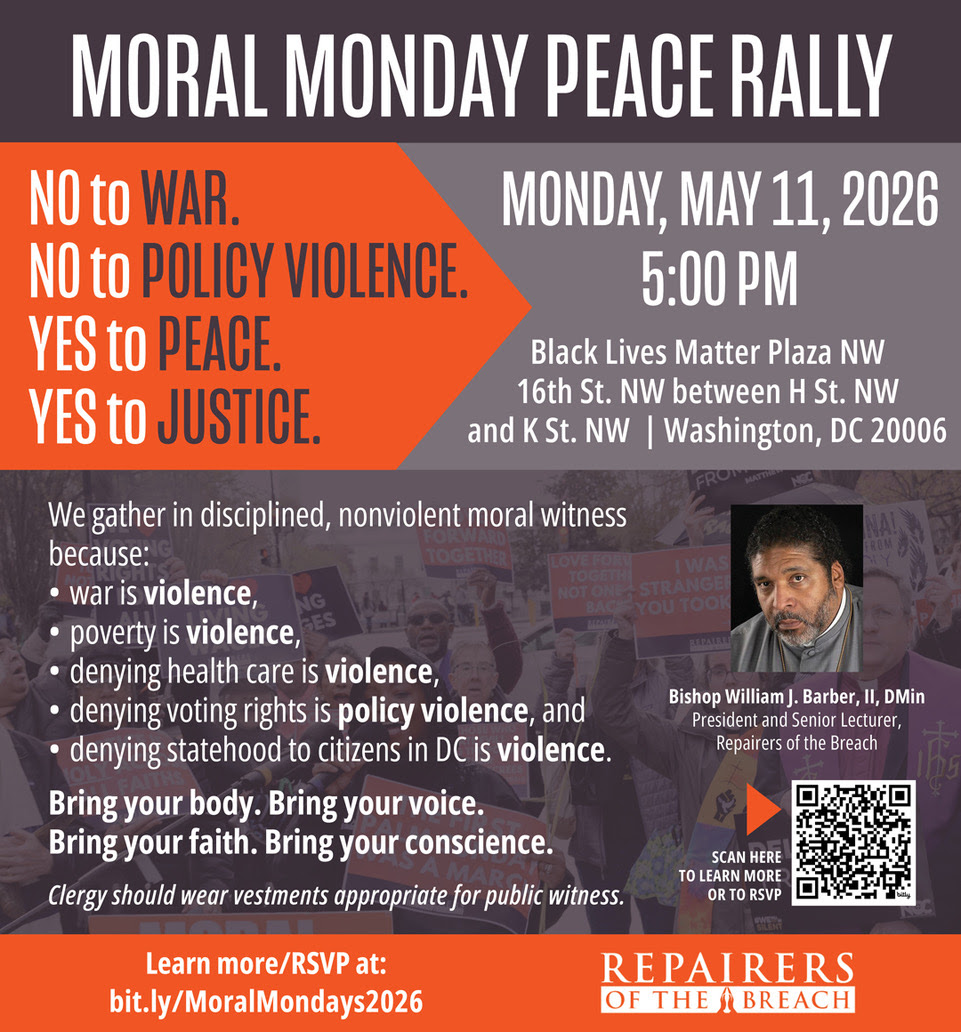 Moral Monday Peace Rally