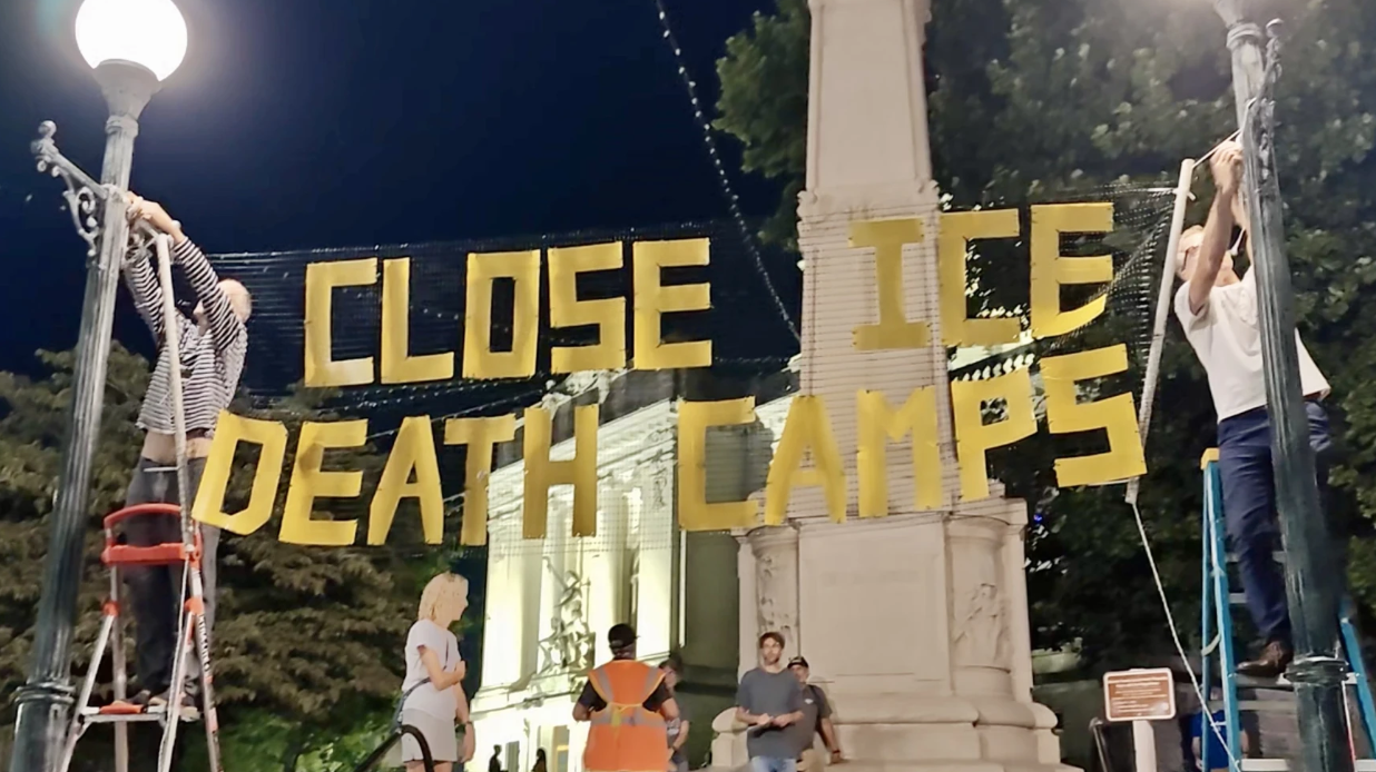 Protests against ICE detentions Held Across Indiana