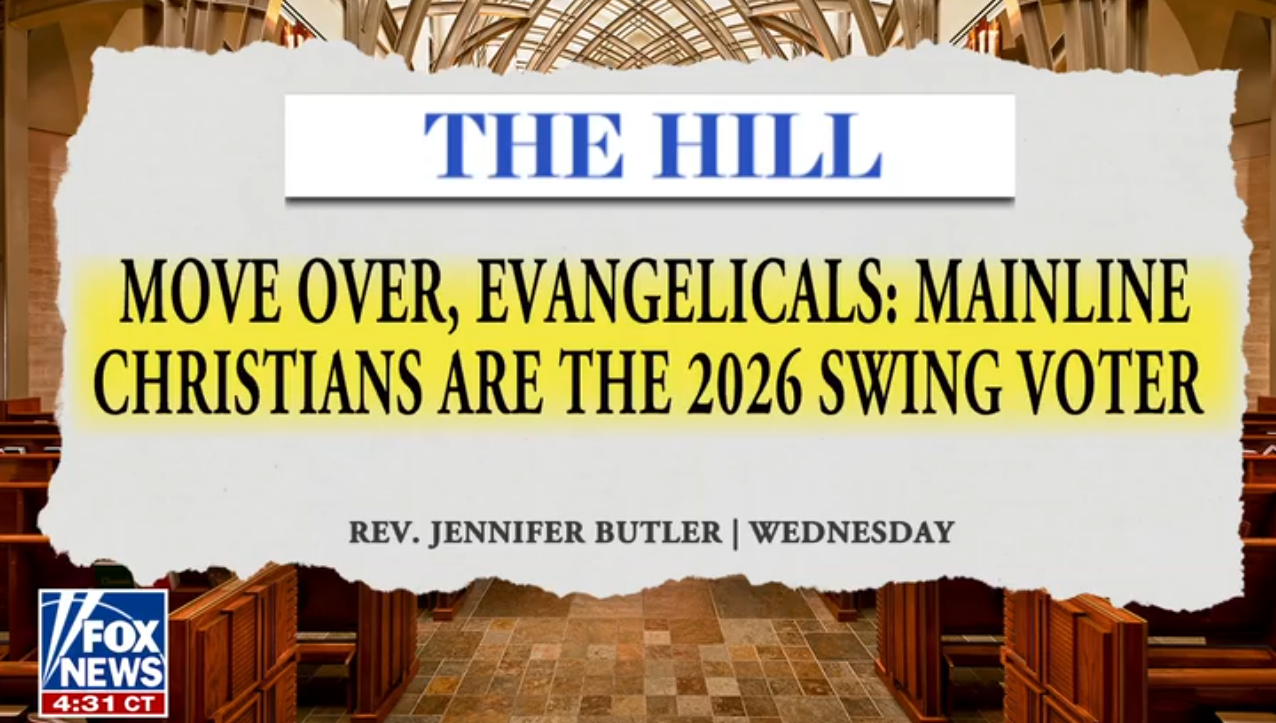 Move over, evangelicals: Mainline Christians are the 2026 swing voter 