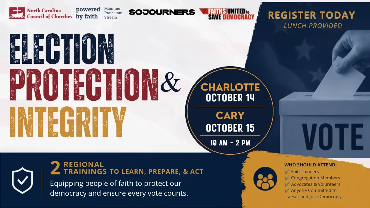 North Carolina Election Protection &amp; Integrity Training
