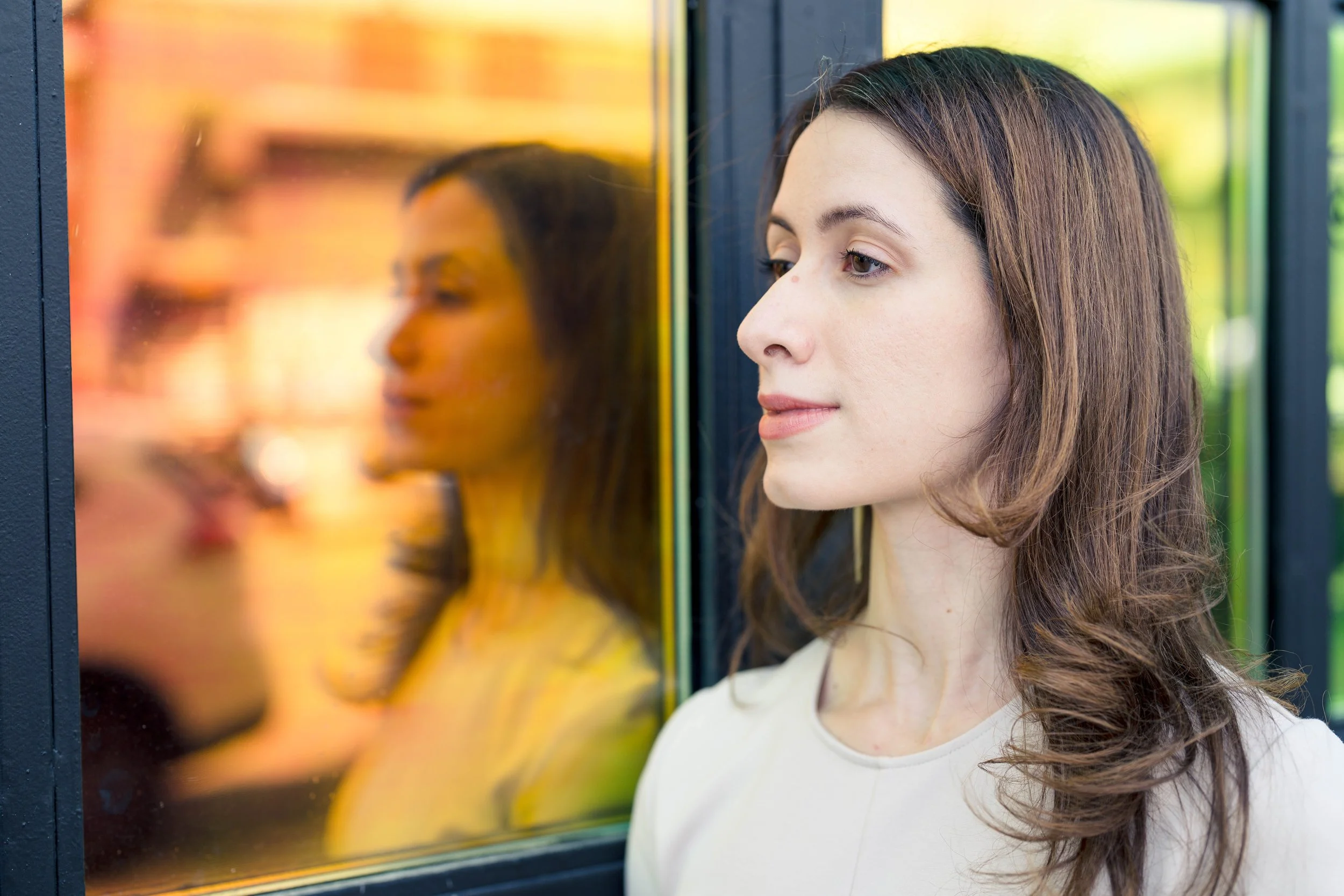 Cinematic Window Portrait - Warm Glow Lighting