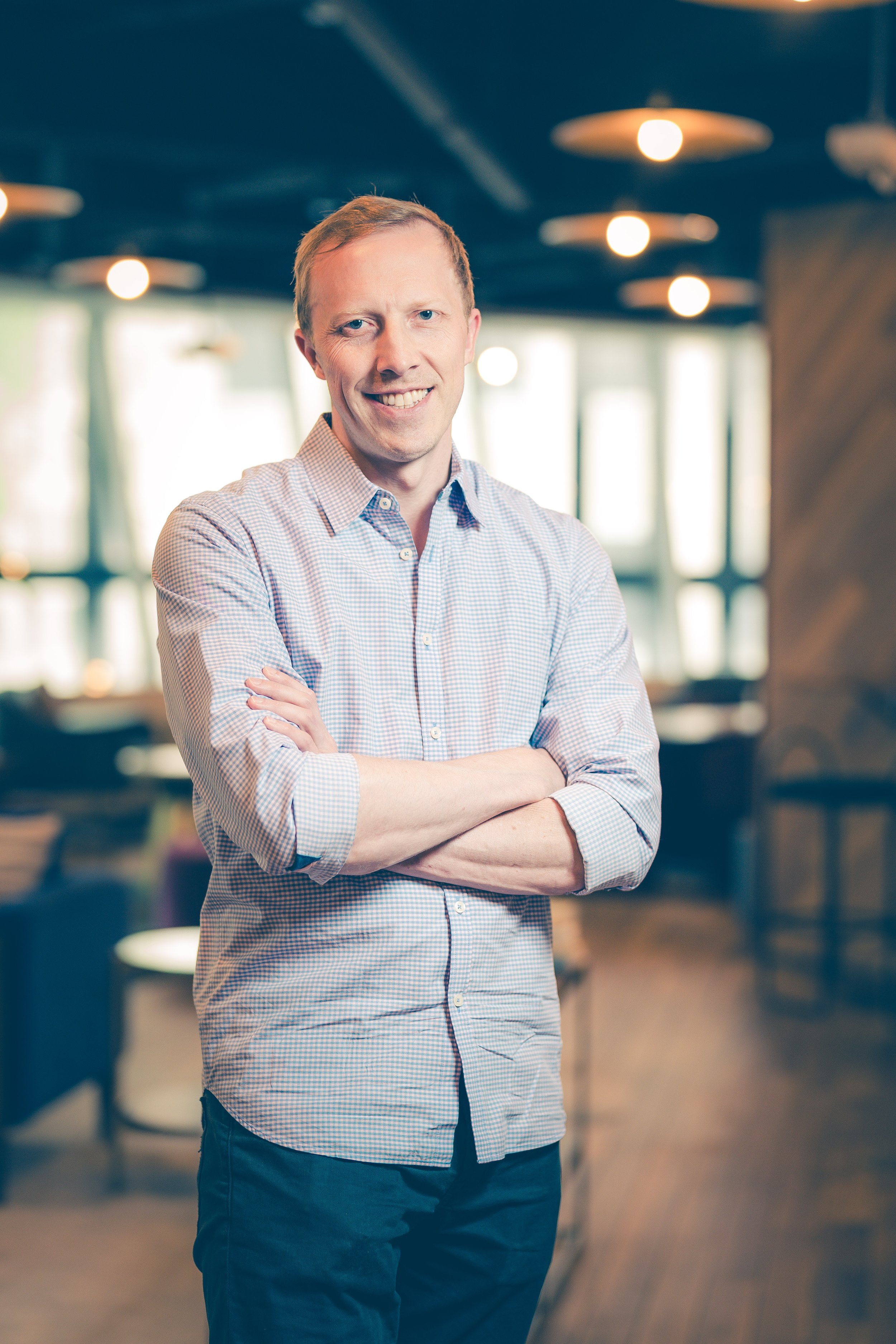 Business Professional Headshot - Sacramento Cafe