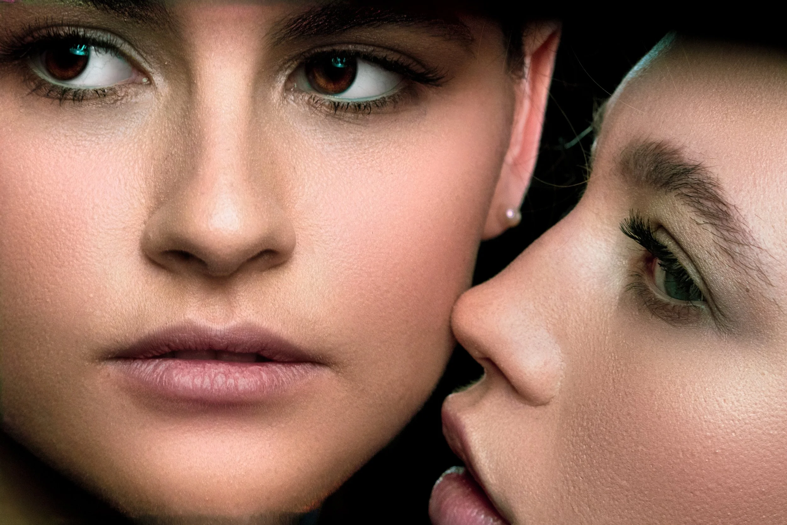 Intimate Profile Portrait - High-End Editorial