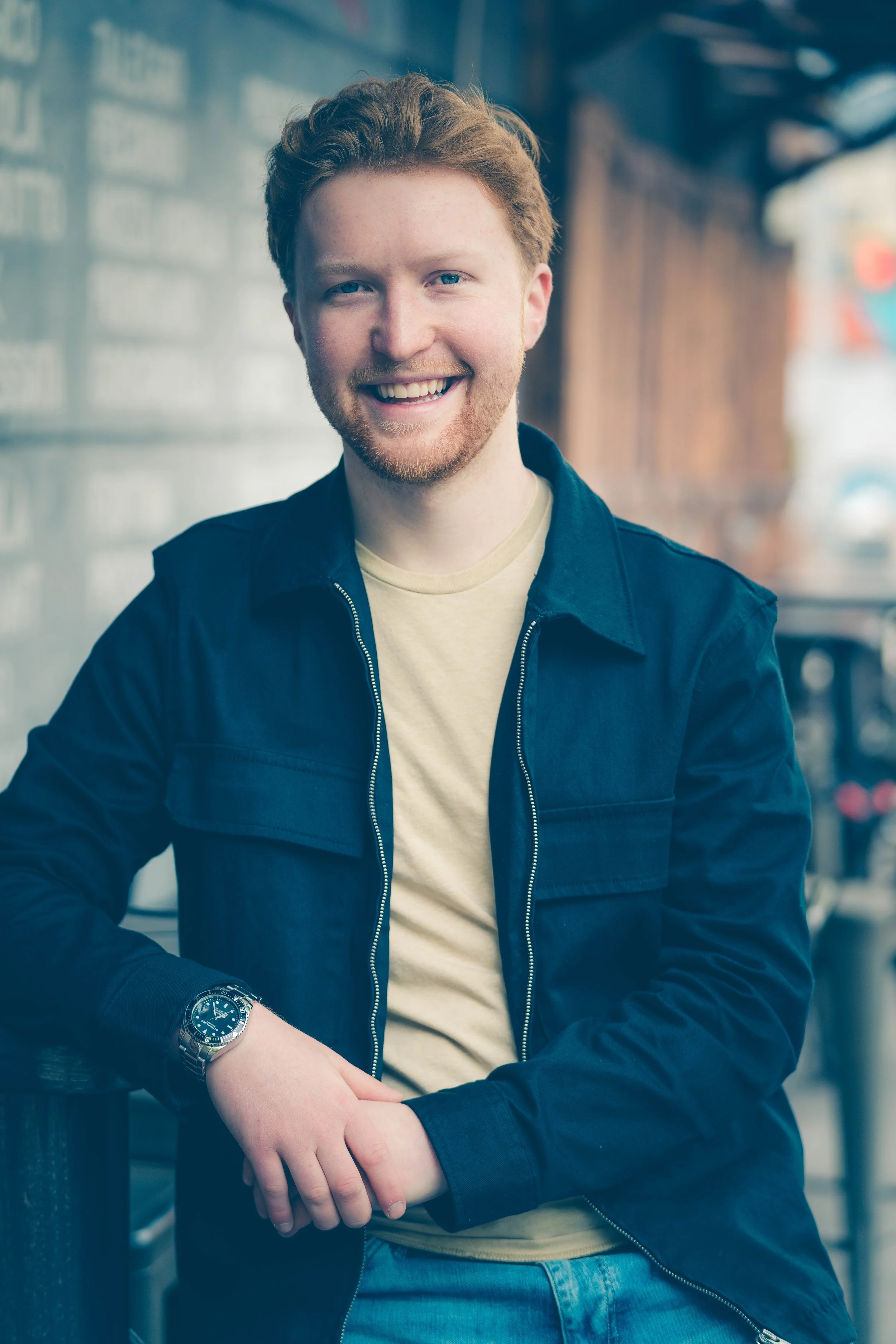 Outdoor Professional Headshot - Sacramento Waterfront