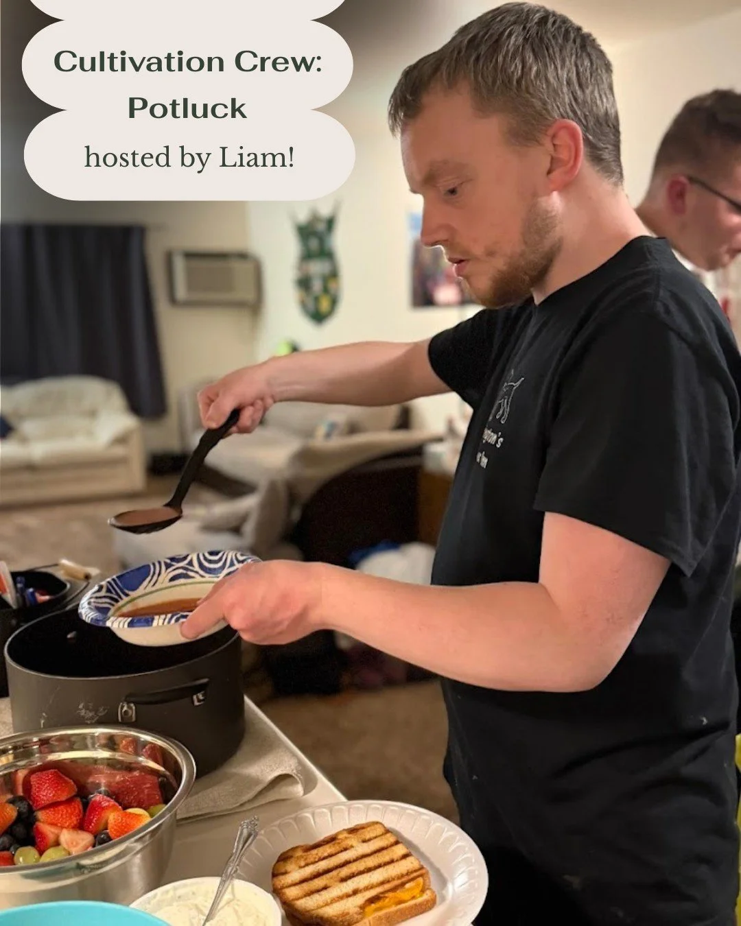 Last week was a good one at Blossom!

🍅🧀 Liam&rsquo;s Potluck
Homemade tomato soup + grilled cheese = instant hit. We swapped holiday stories, picked our words of the year, talked resolutions, and wrapped it all up with some Wii time. Lots of laugh