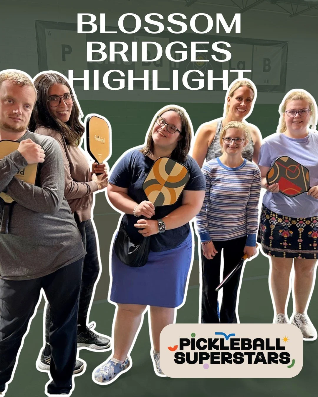 We&rsquo;re proud to highlight our Blossom Bridges community partner, Pickleball Superstars 🏓💚

Pickleball Superstars is a fun, welcoming space for individuals with IDD to move their bodies, build friendships, and grow in confidence. Through the jo