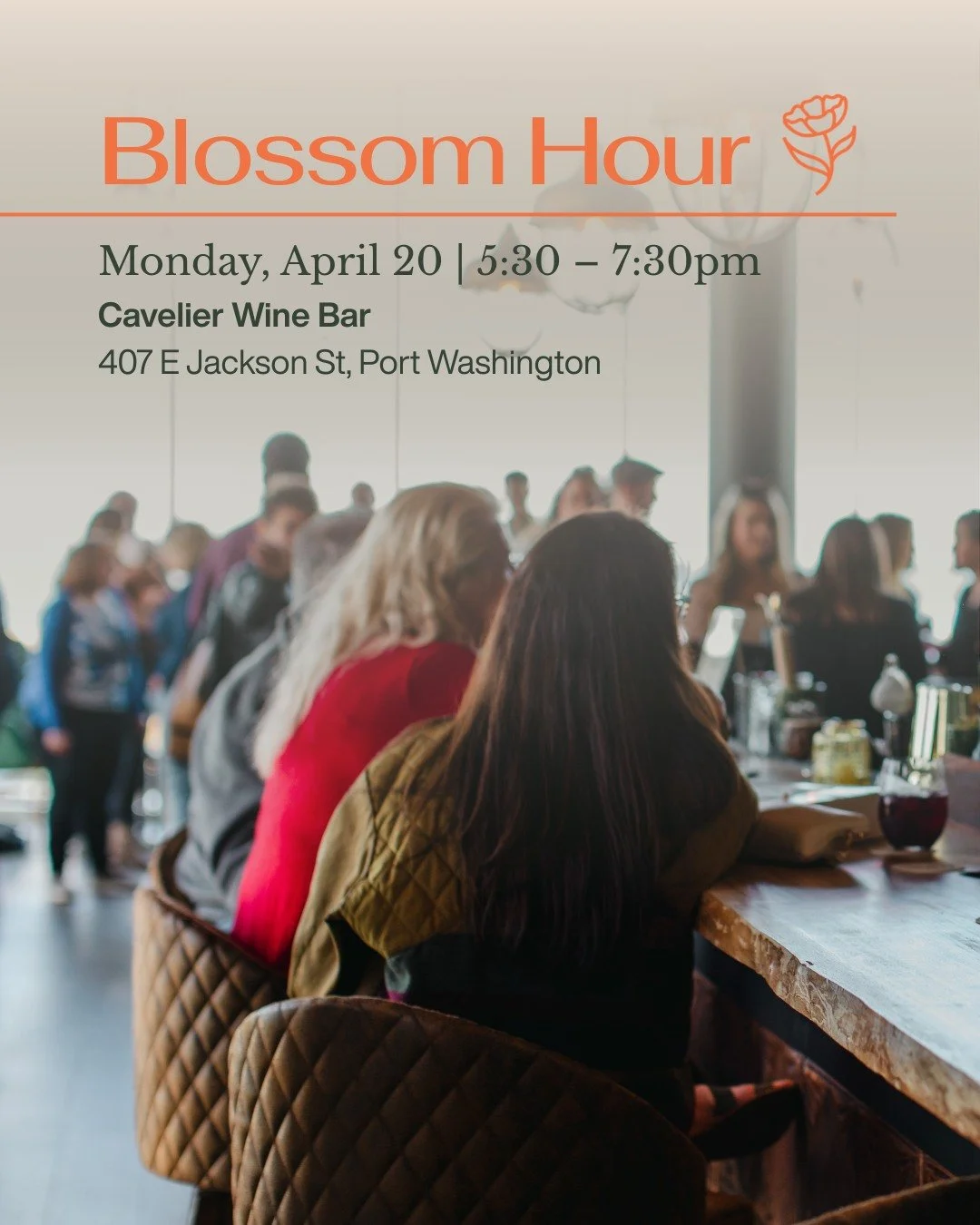 🌸 Blossom Hour: Garden Party Edition 🌸

Join us on April 20th for a relaxed evening of connection, conversation, and a little friendly competition at our Garden Party Blossom Hour at Cavelier Wine Bar.

We&rsquo;ll gather for an accessible happy ho