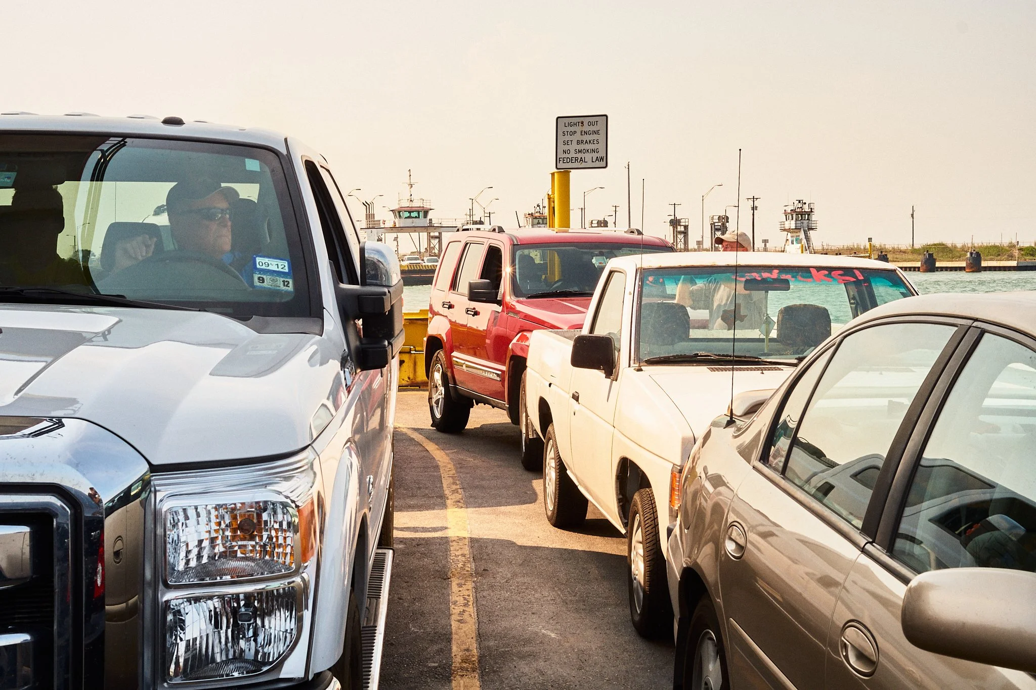 This short series documents small-town life on a Texas beach in 2012.