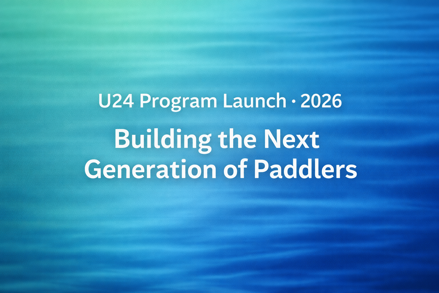 Building for tomorrow