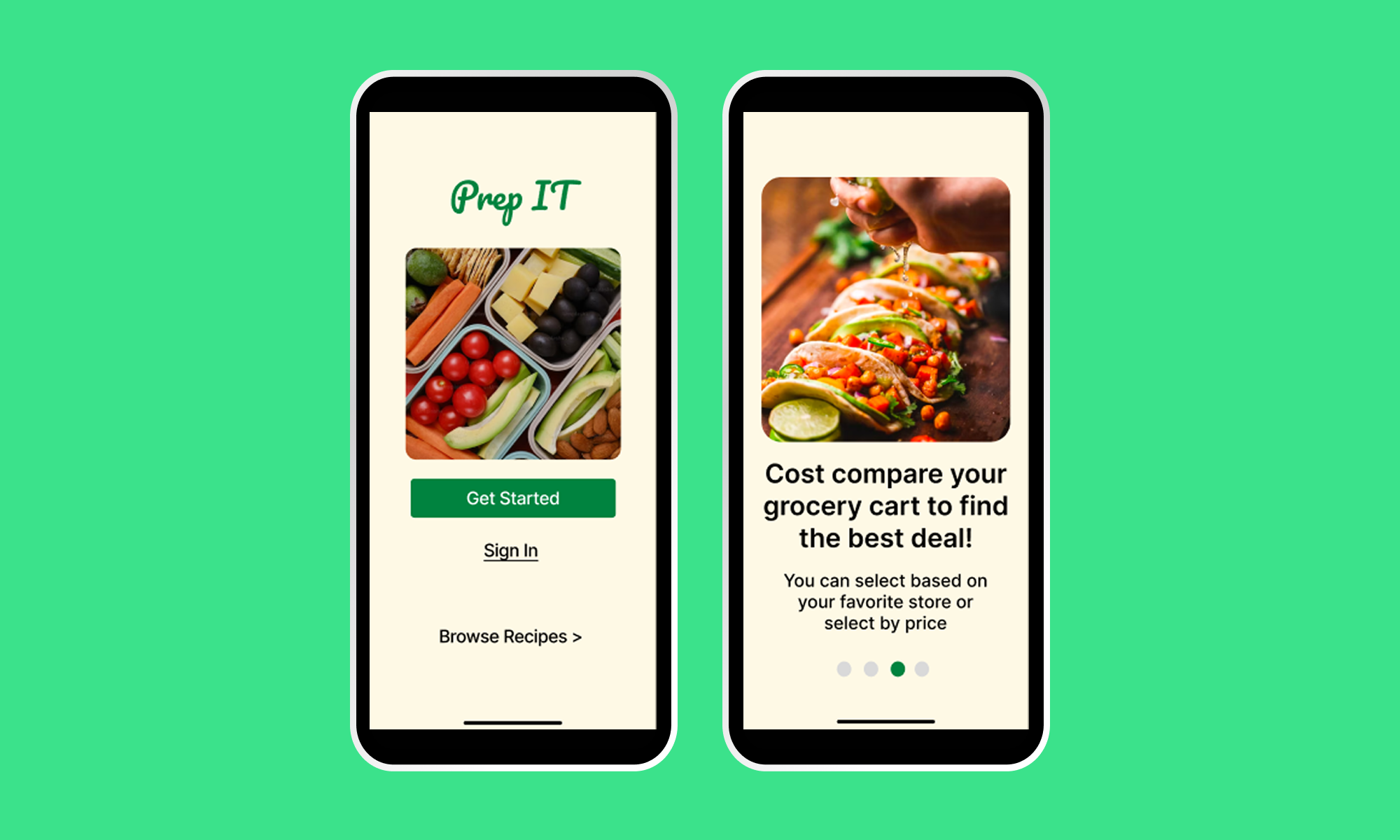 Grocery & Meal Prep App