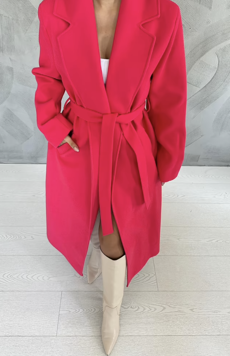 Elegant Formal Vintage Wrapover Coat