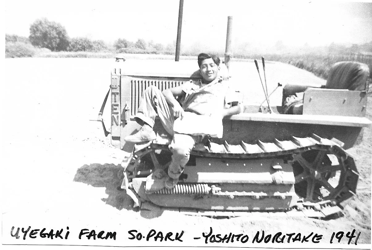 A lighter moment before the war.