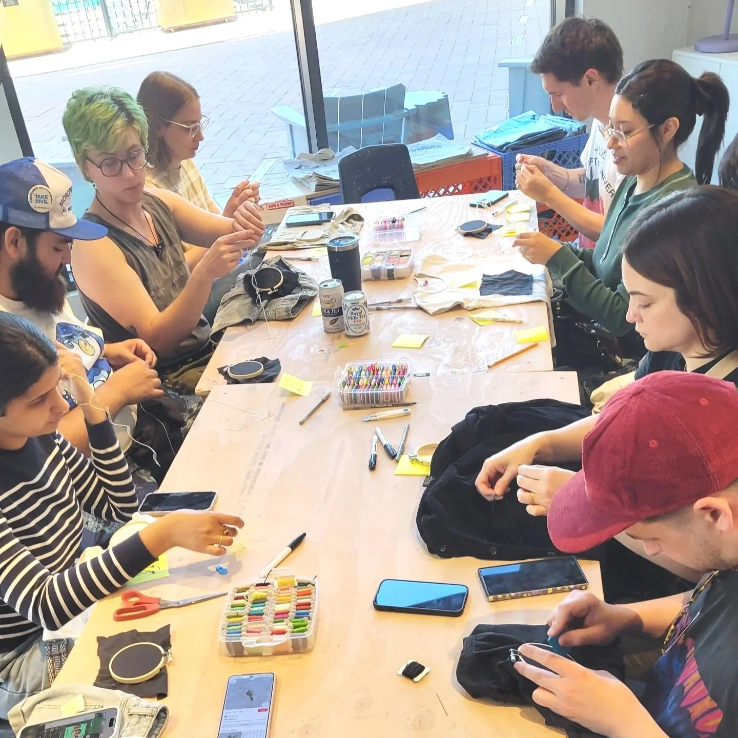 Craft class at PIP