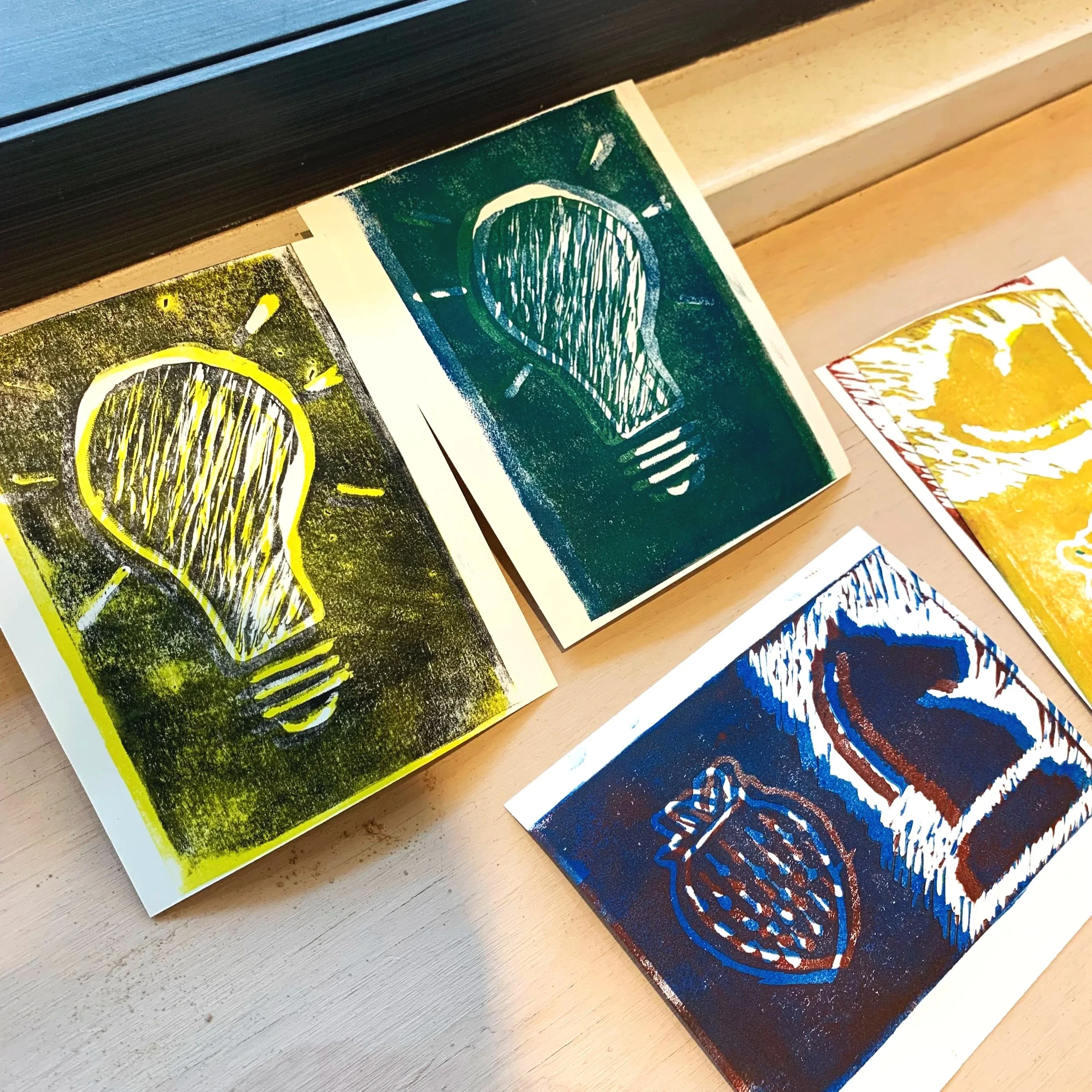 PIP block printing workshop