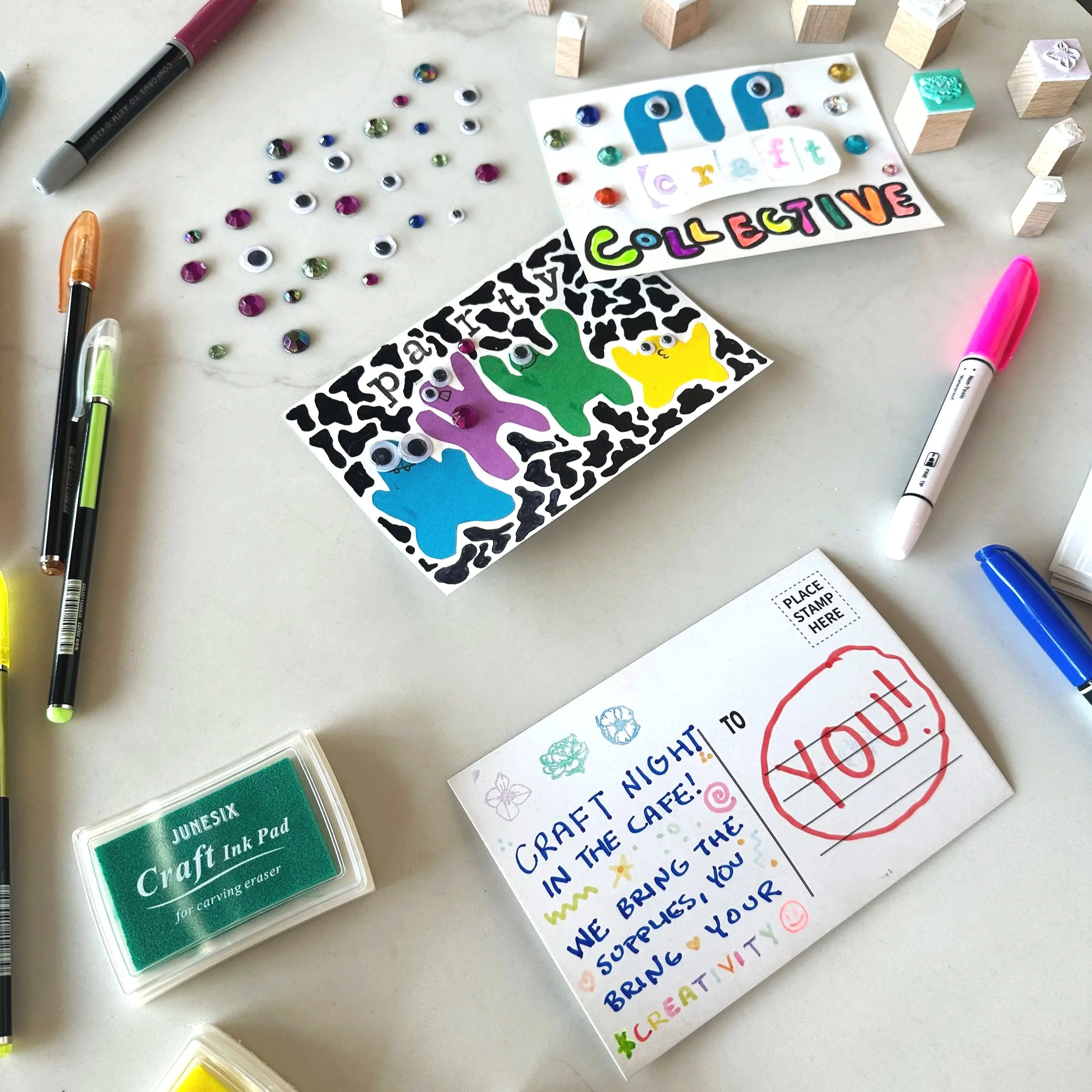 PIP craft collective at work