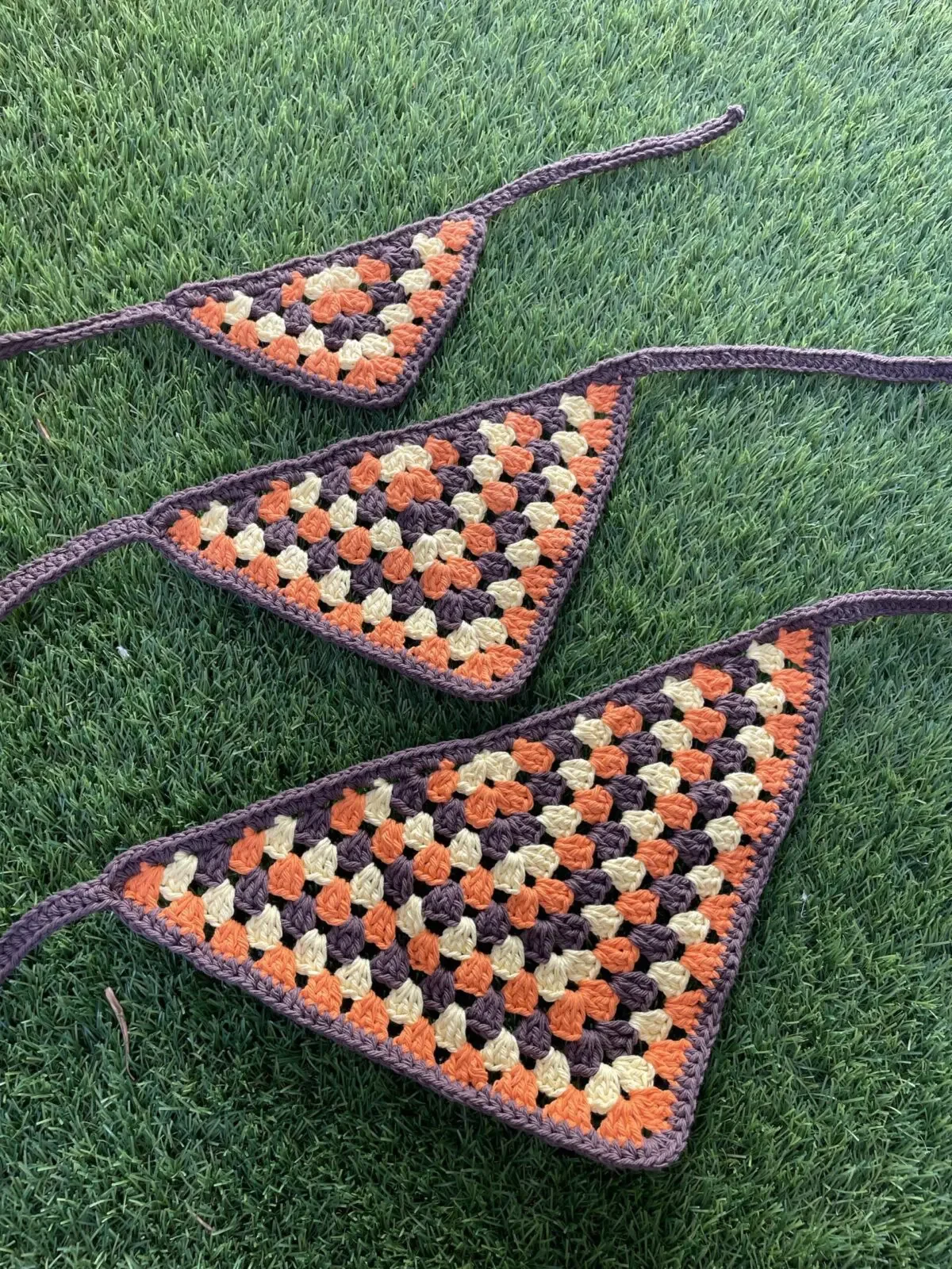 Crochet Dog Bandana
