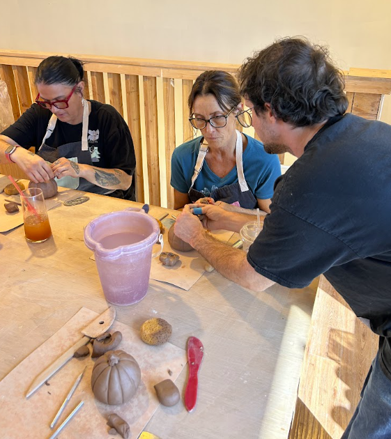 Pumpkin making class