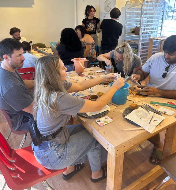 Handbuilding pottery