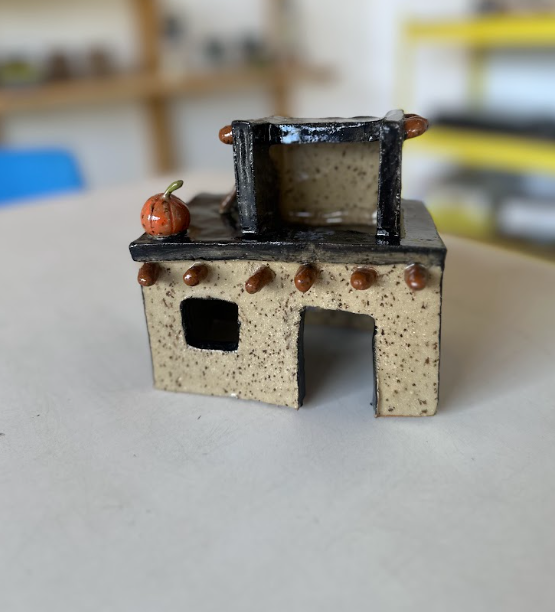 Handbuilt haunted house