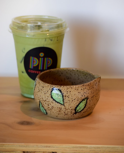 Matcha and matcha bowl