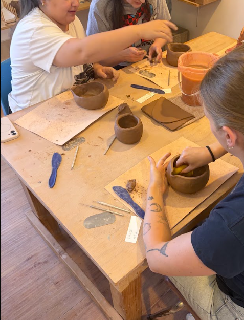 Handbuilding matcha bowl