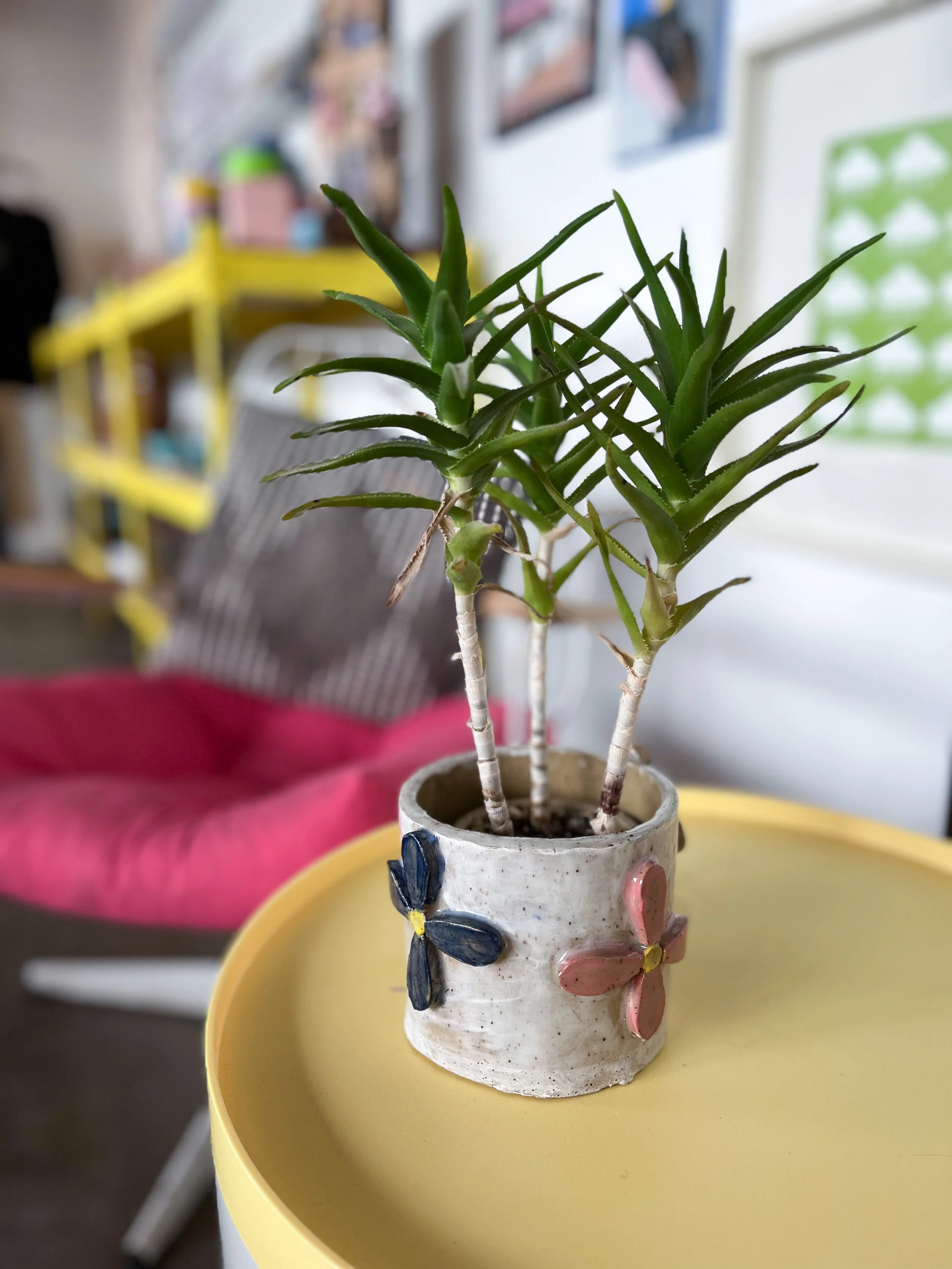 Image of a handmade ceramic planter