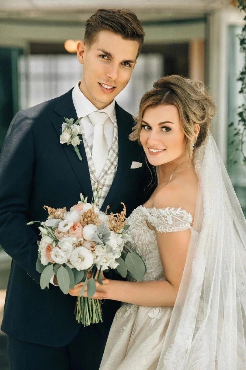 A one-of-a-kind gown crafted to reflect the bride’s individuality.