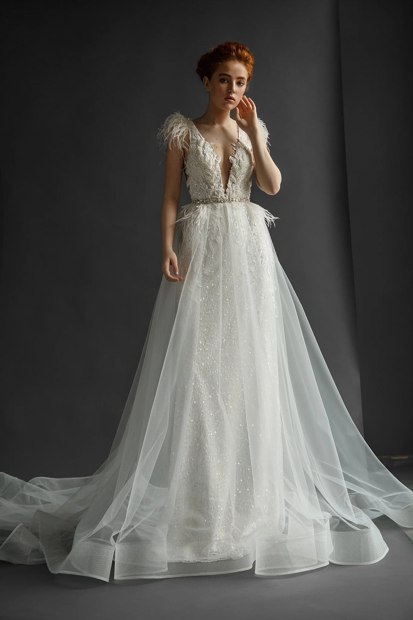 Ethereal Tulle Bridal Gown