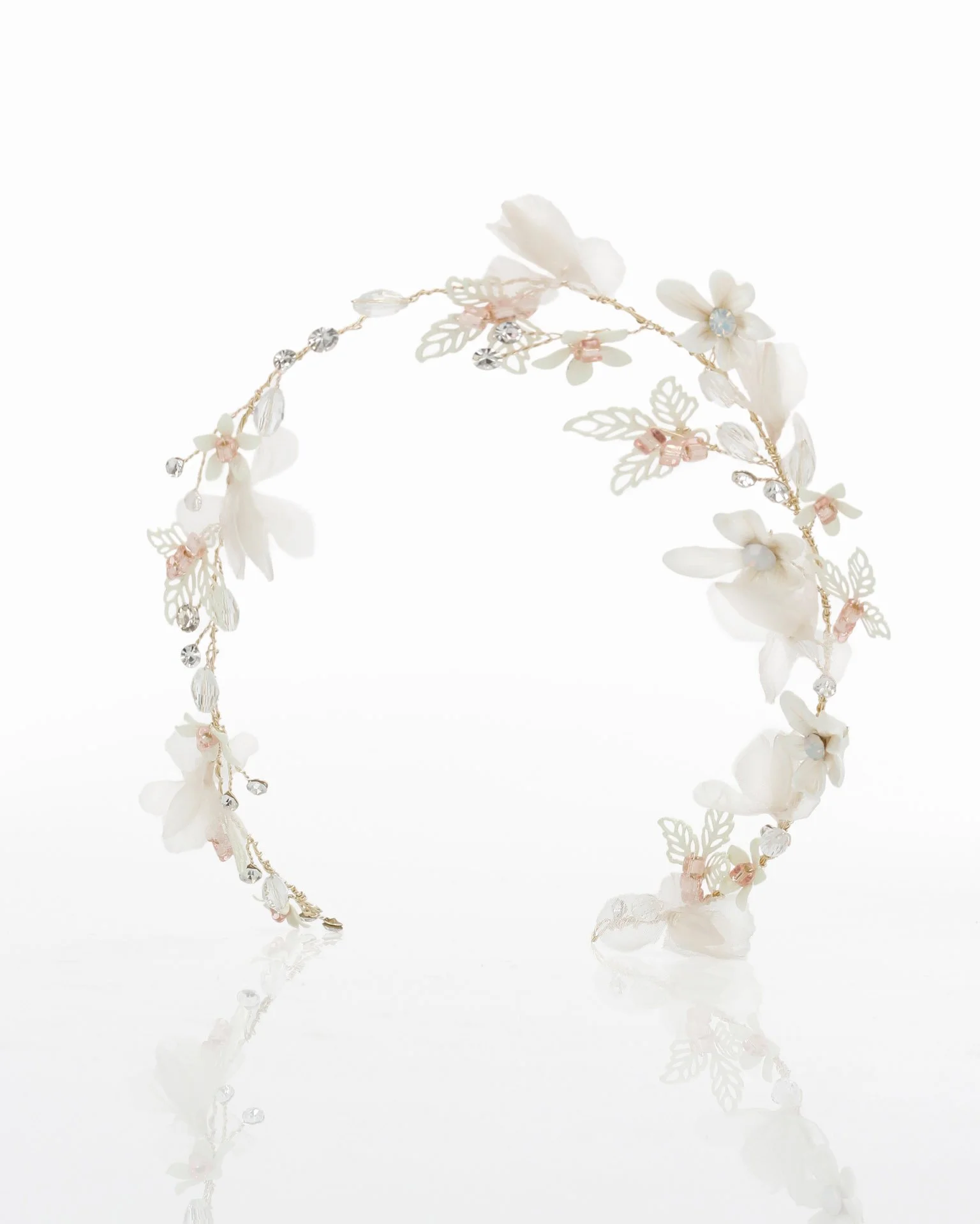 Lumière Floral Couture Headband