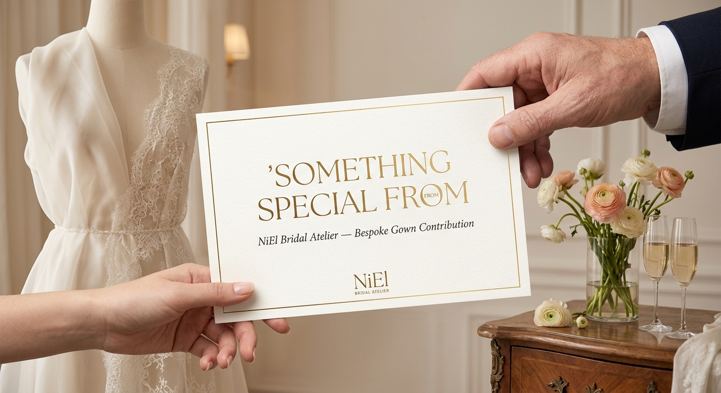 "Something Special from Dad" — Bespoke Gown Contribution