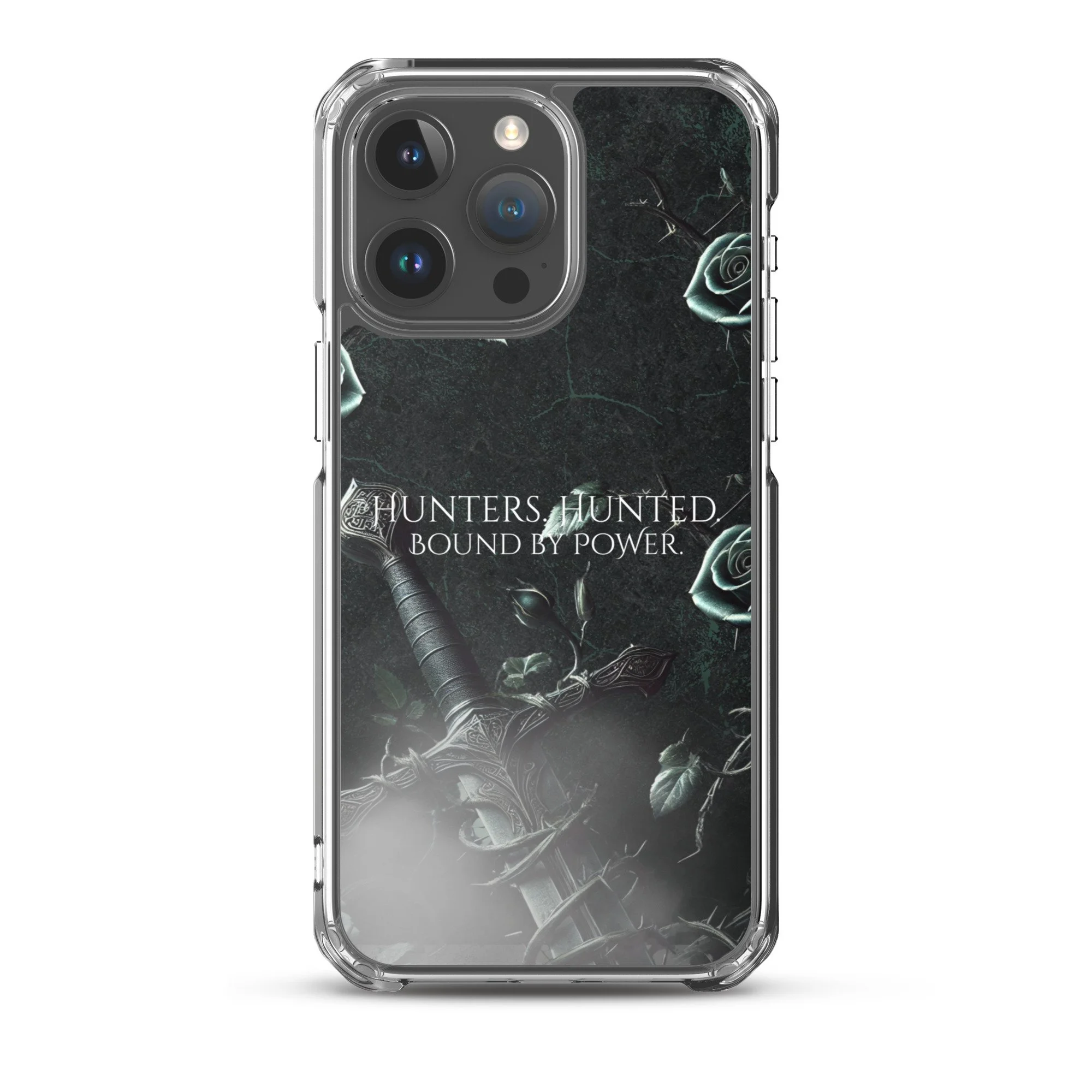 'Hunters. Hunted. Bound by Power' iPhone Case
