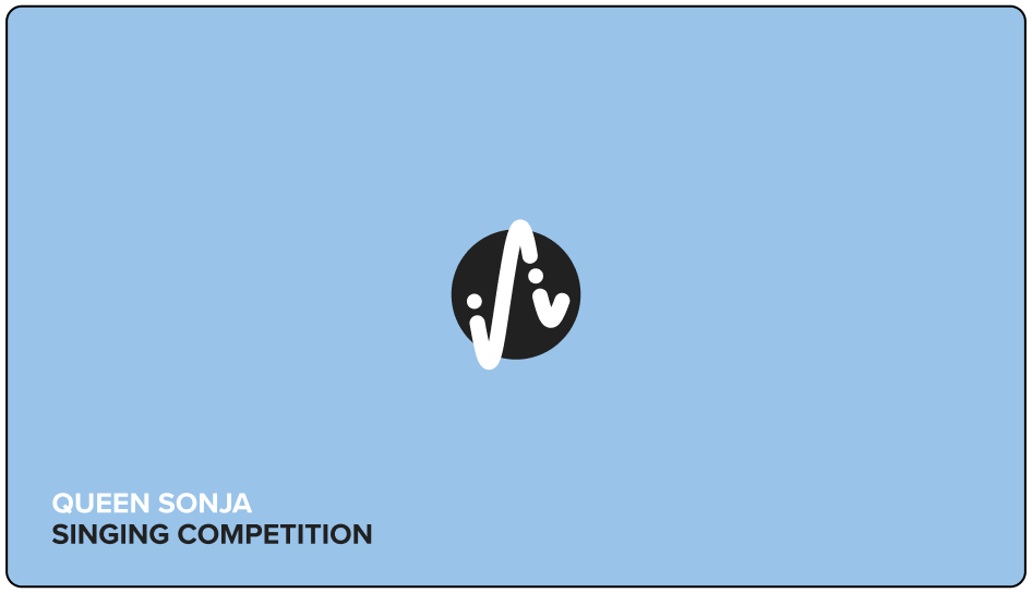 The cards in Harmonic Blue is intended for more external contacts such as sponsors and partners.