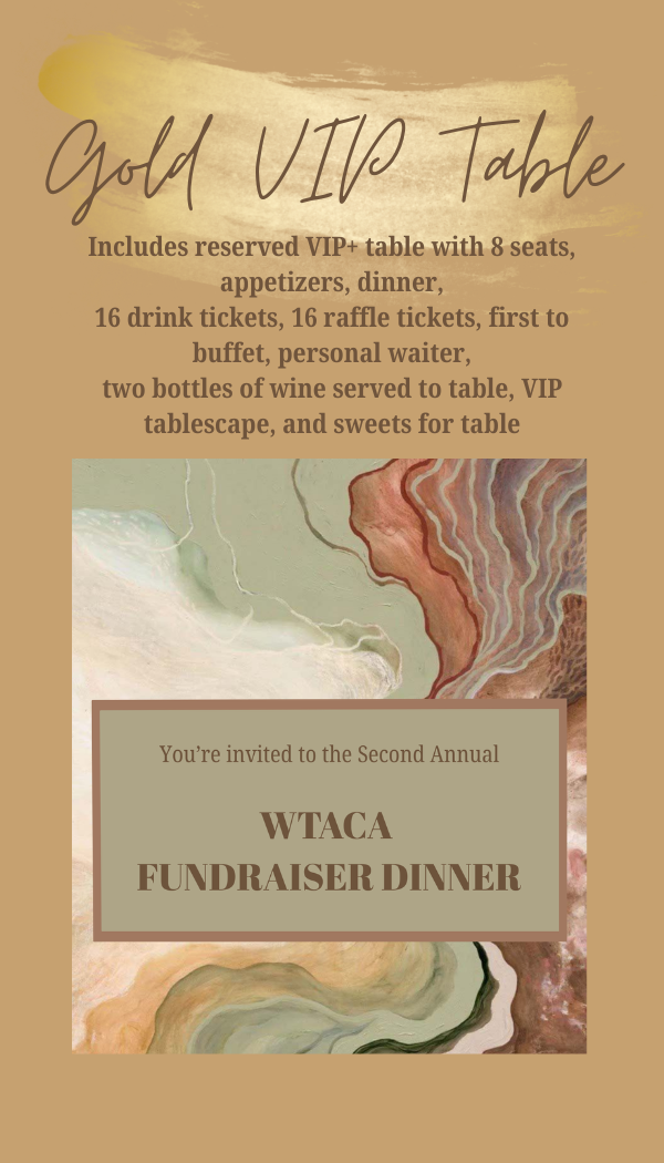 Gold VIP Table - WTACA FUNDRAISER 2026