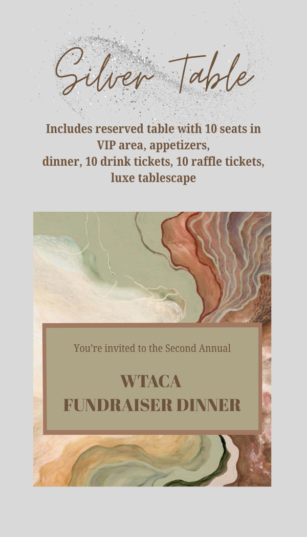 Silver Table - WTACA FUNDRAISER 2026
