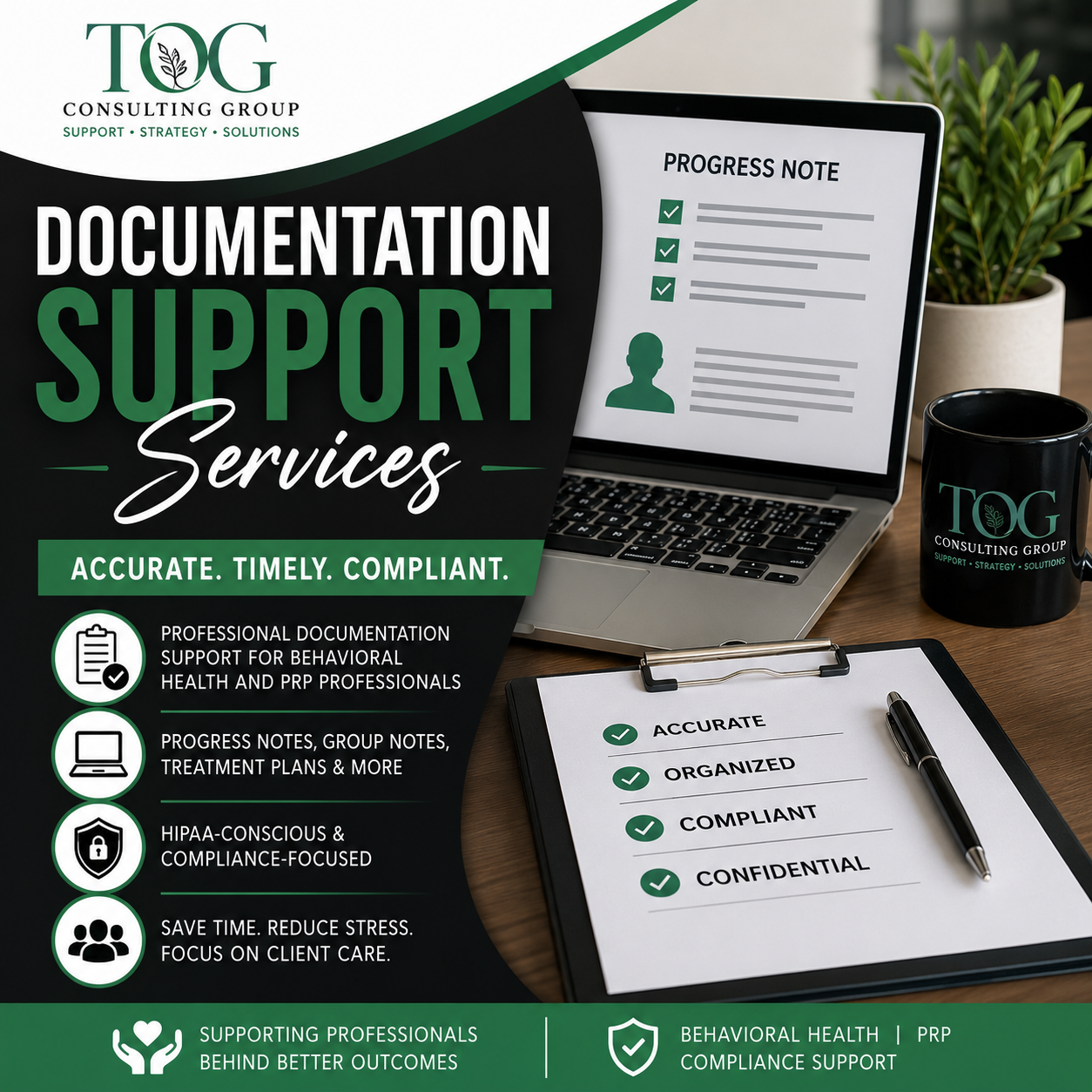 PRP & IOP Documentation Support Service